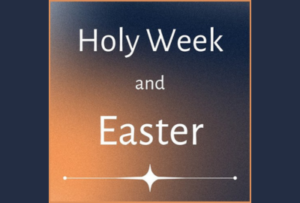 Holy Week schedule 1